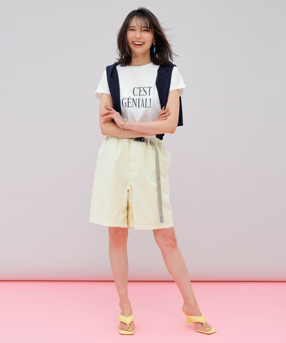 UNFILO 【UVケア/接触冷感】汗ジミ防止 撥水ロゴT 