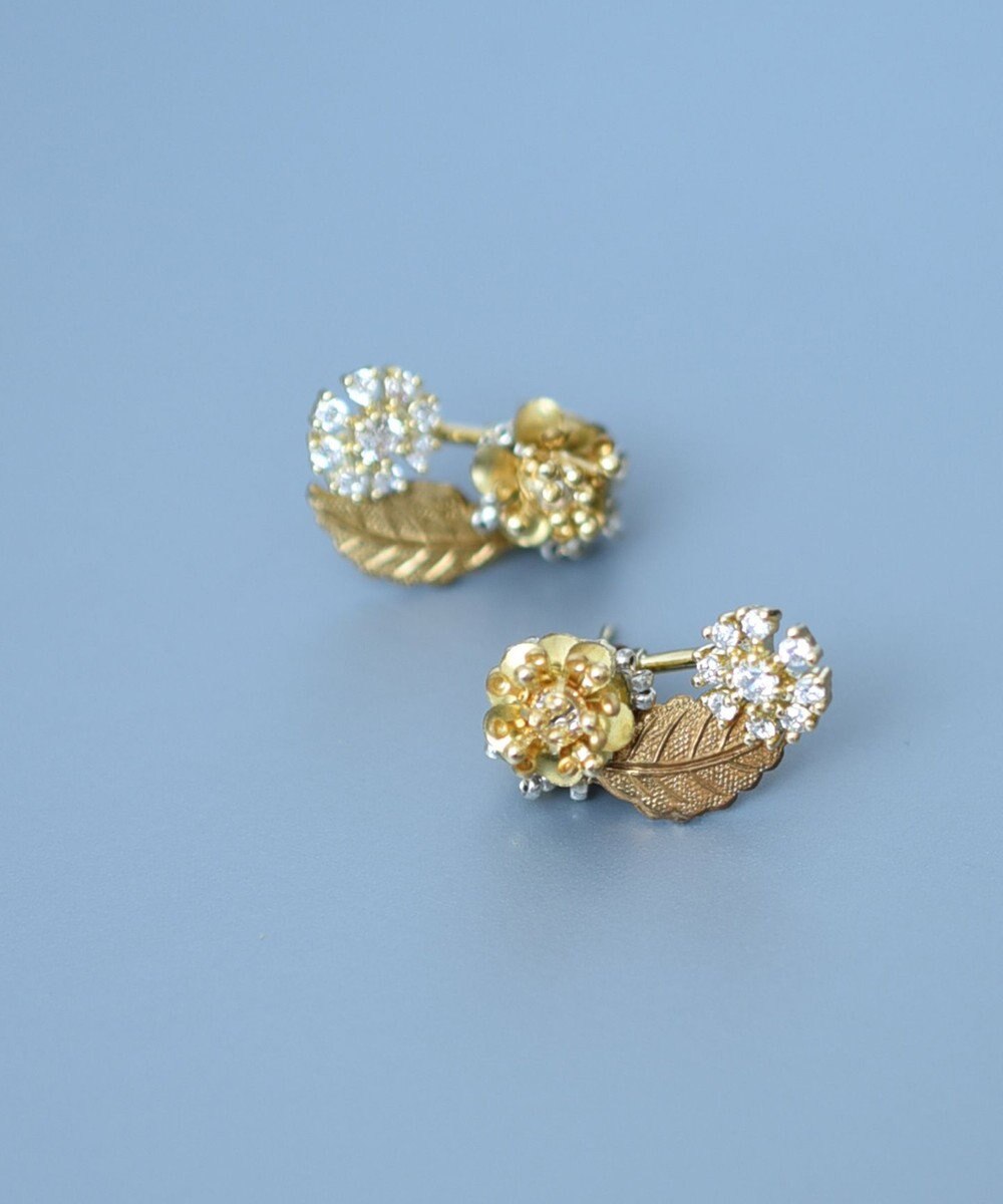 monshiro 【スワロフスキー】アリウムプチ ピアス 