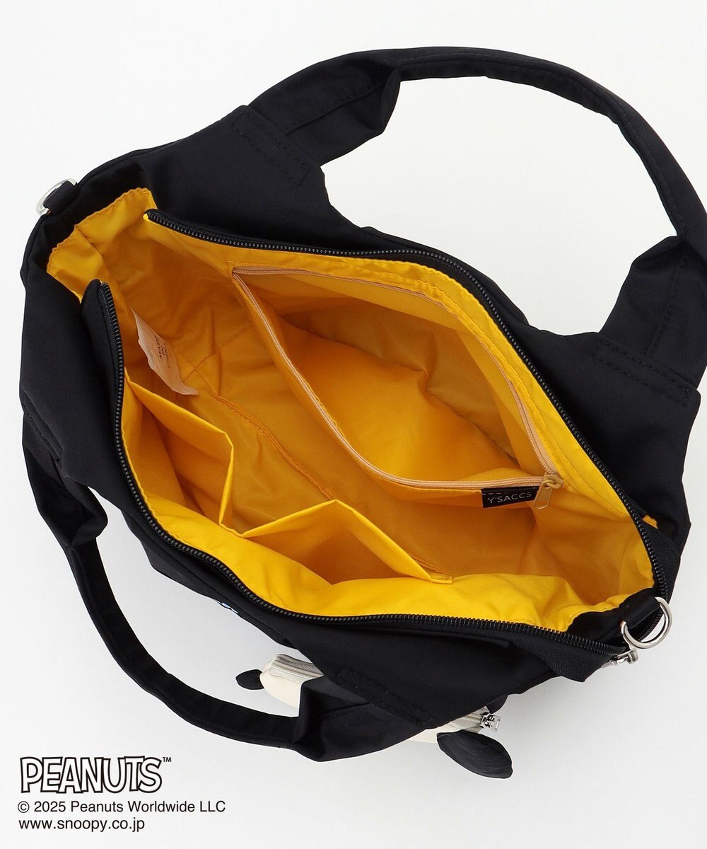 Y'SACCS SNOOPYデザイン　ギャザー2wayミニトート 
