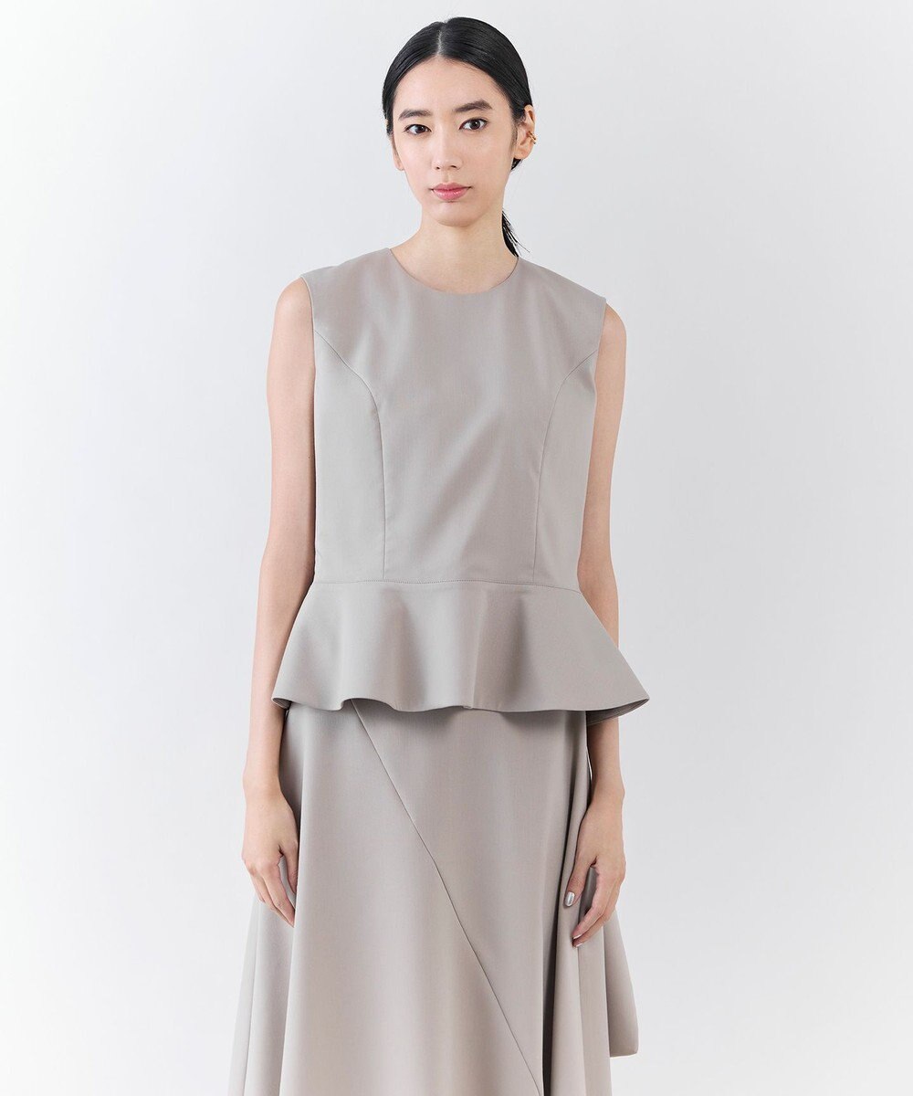 23区 【エステータ】ライトダブルクロス スカート 