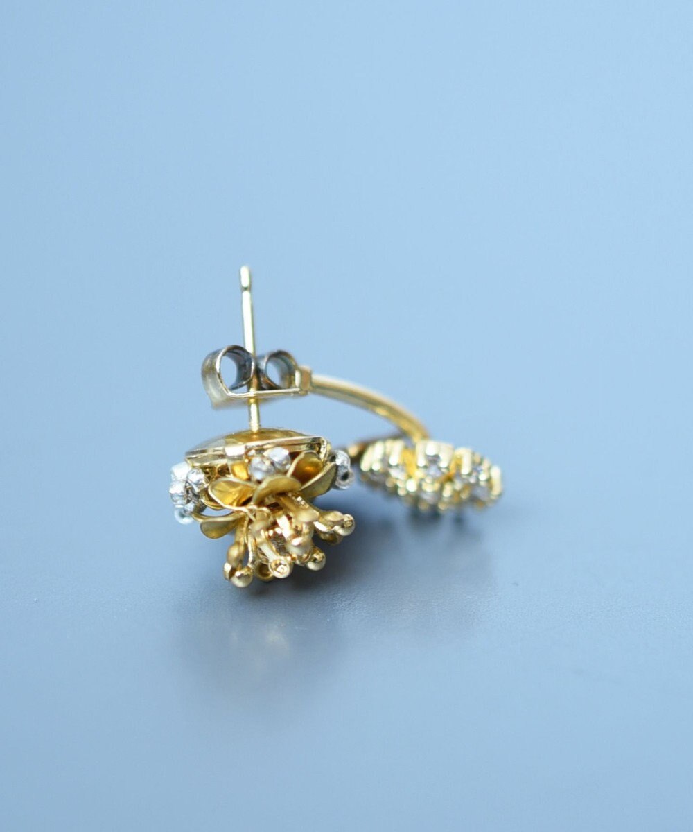 monshiro 【スワロフスキー】アリウムプチ ピアス 