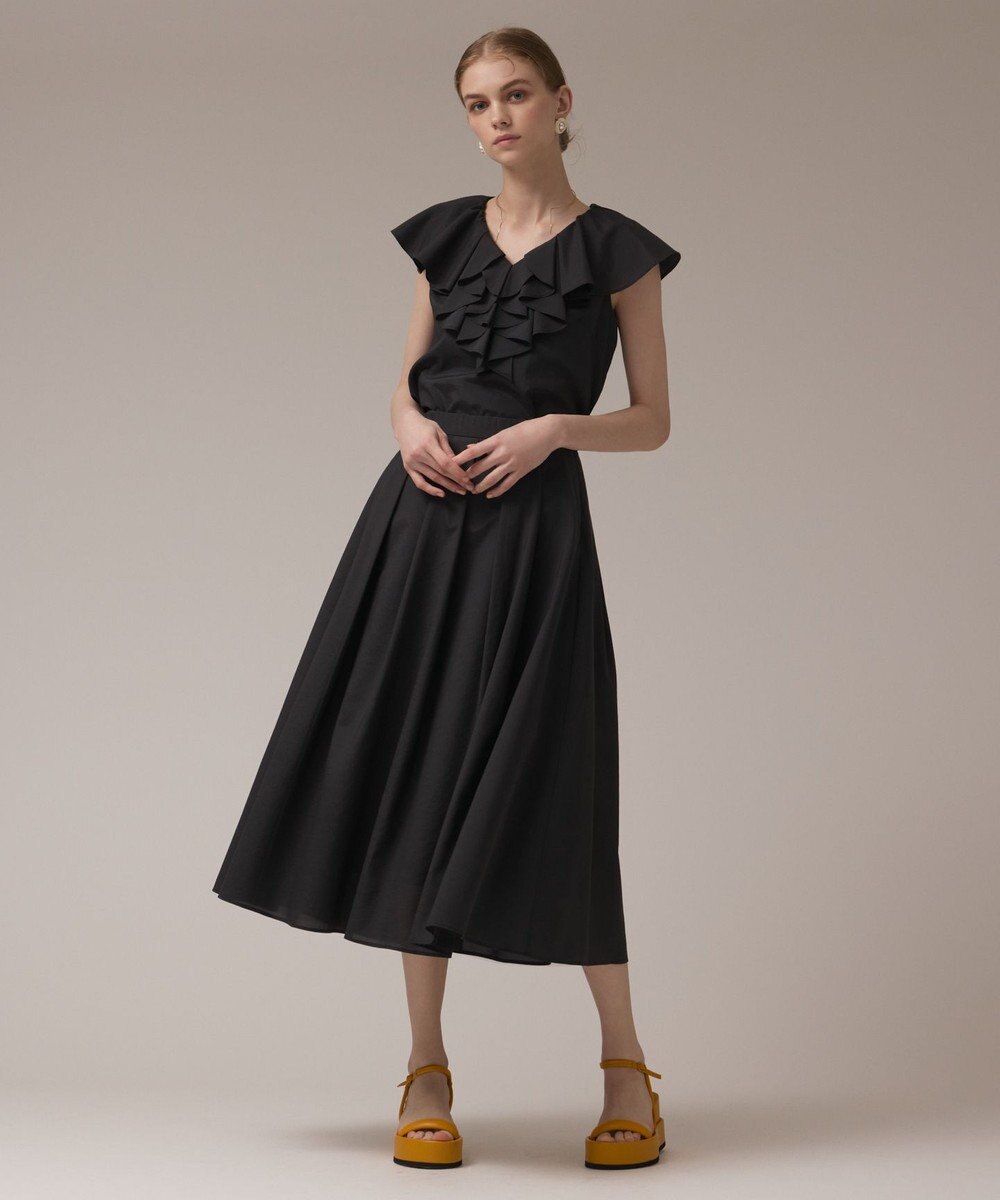 GRACE CONTINENTAL フレアタックスカート 