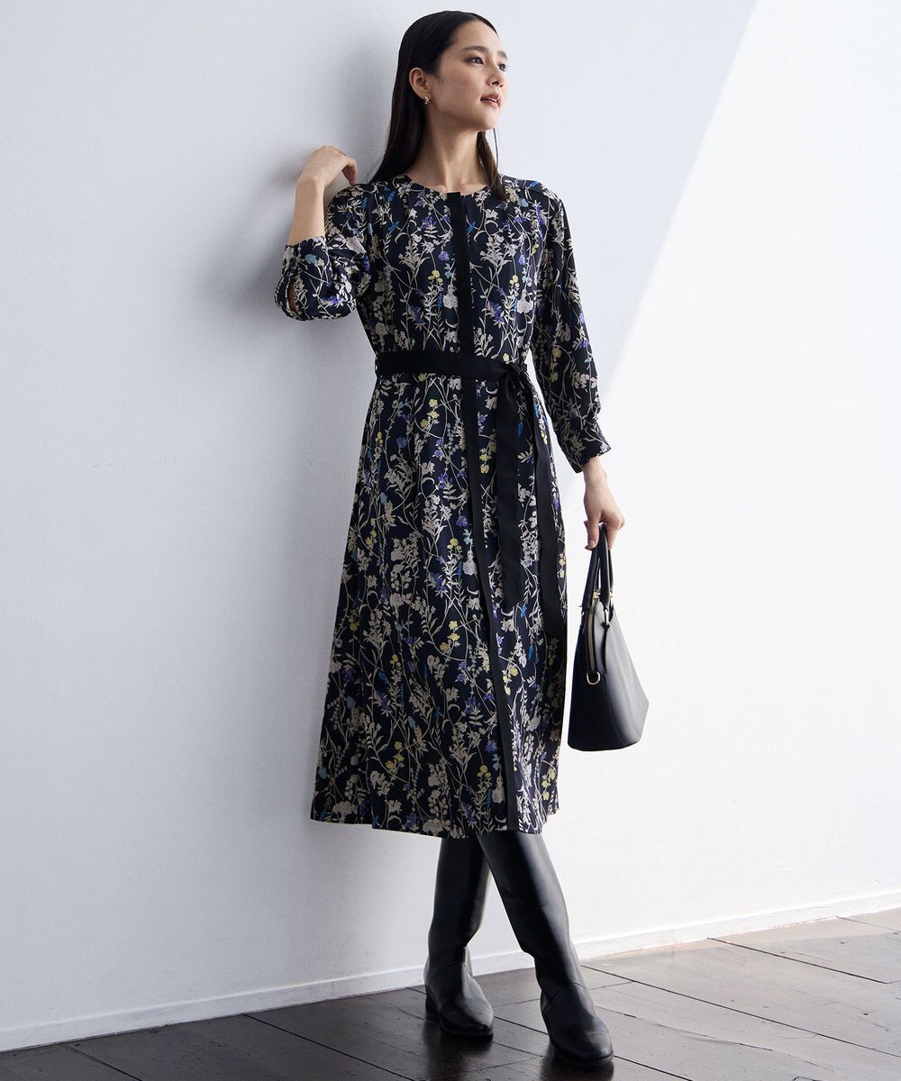 自由区 【SHIHOさん着用】ストレートインヒールロング ブーツ 