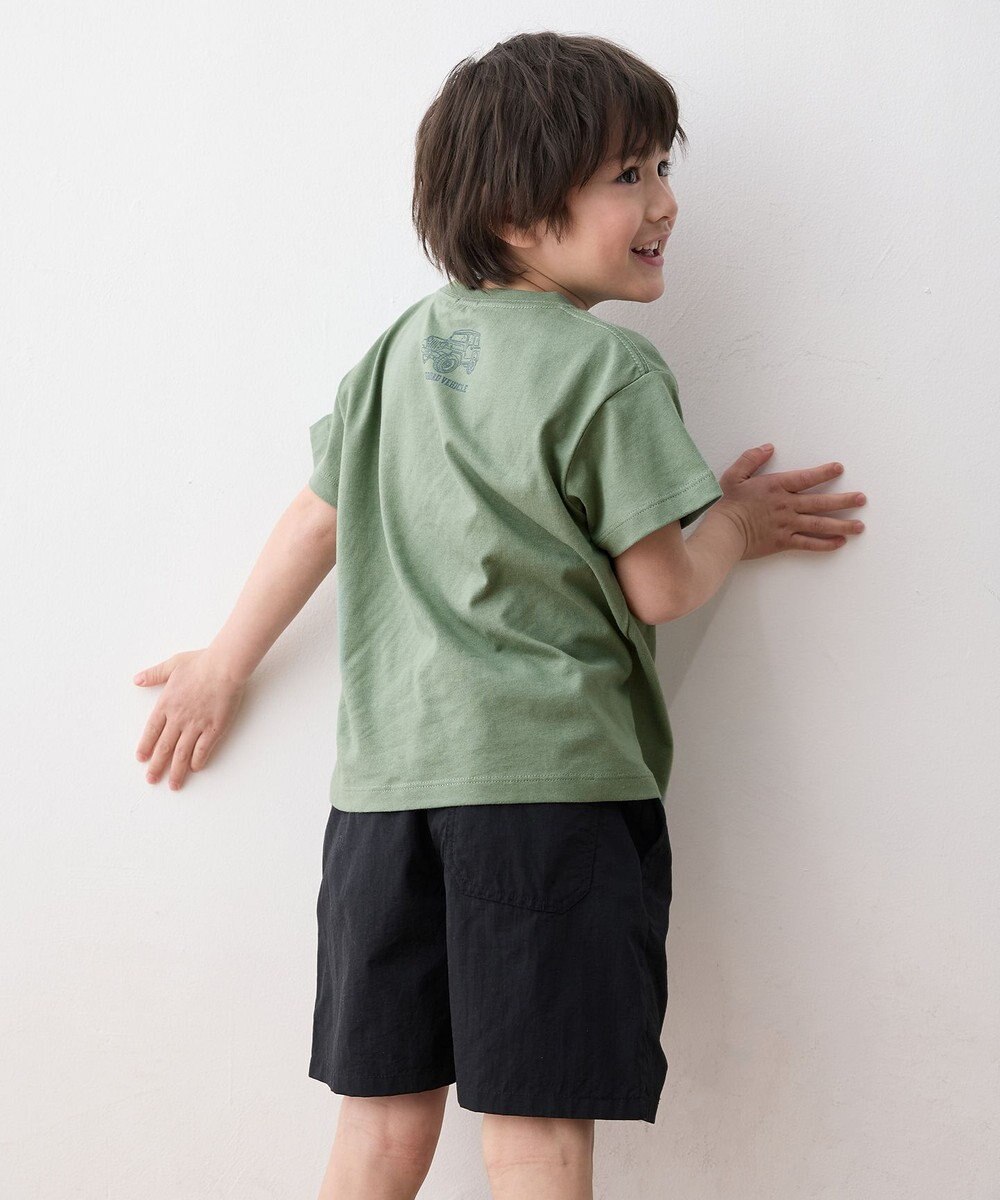 ANY KIDS 車プリント 半袖Tシャツ 