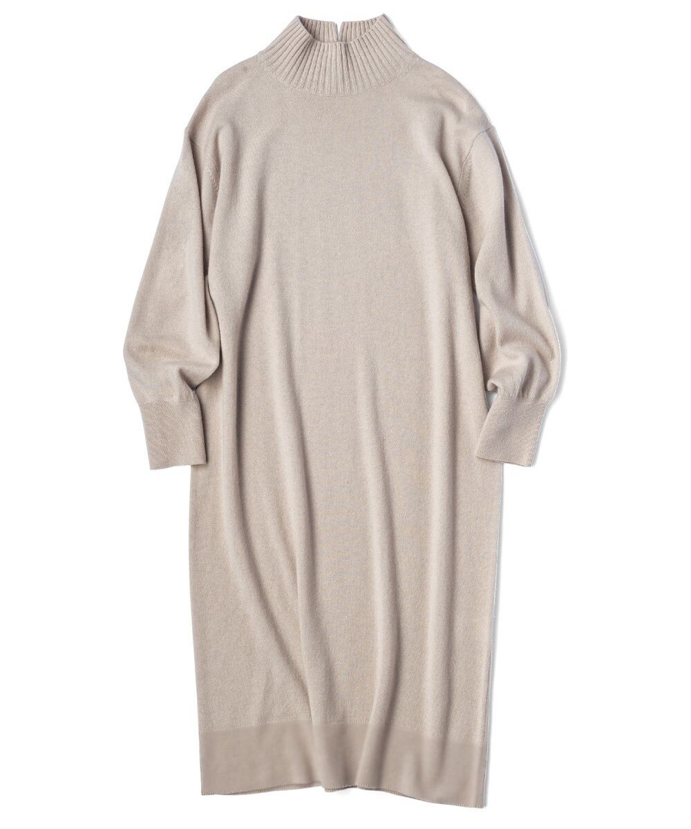 23区 【CLASSY.12月号掲載】】ウールカシミヤブレンド ハイネック ワンピース 