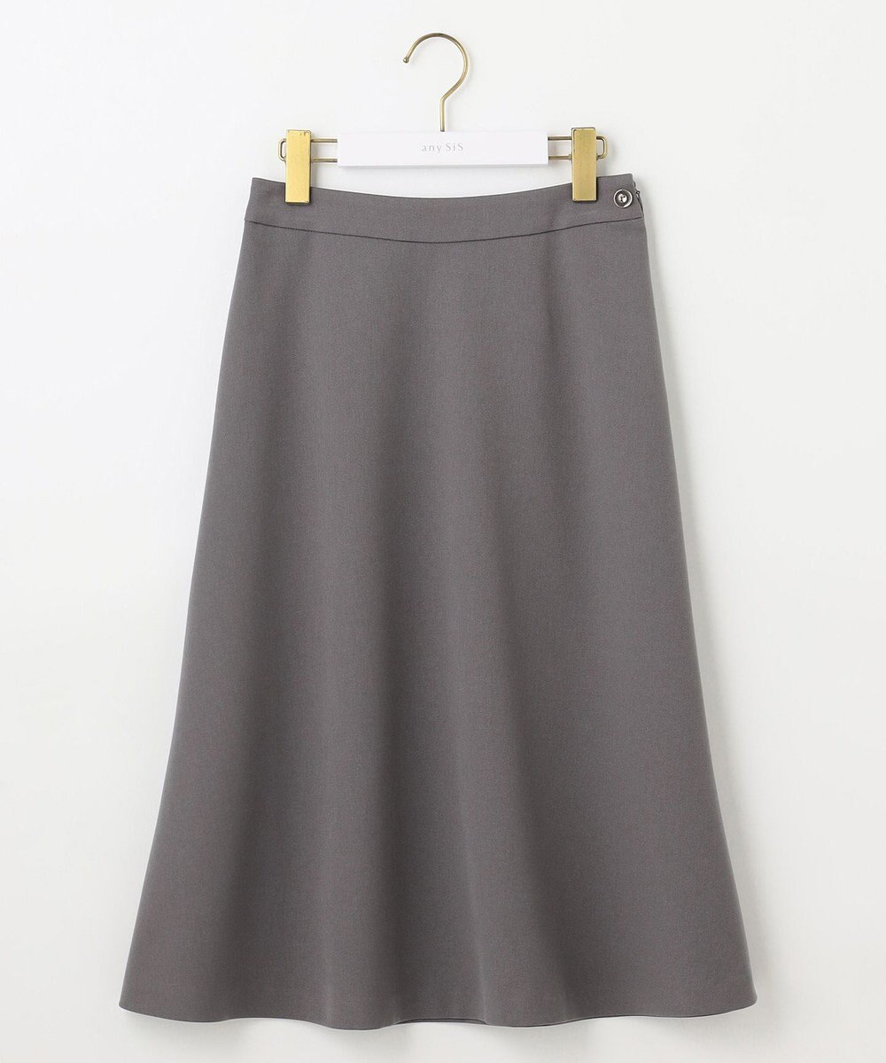 ANY SIS 【セットアップ対応】ビューティーツイルストレッチ フレアスカート 