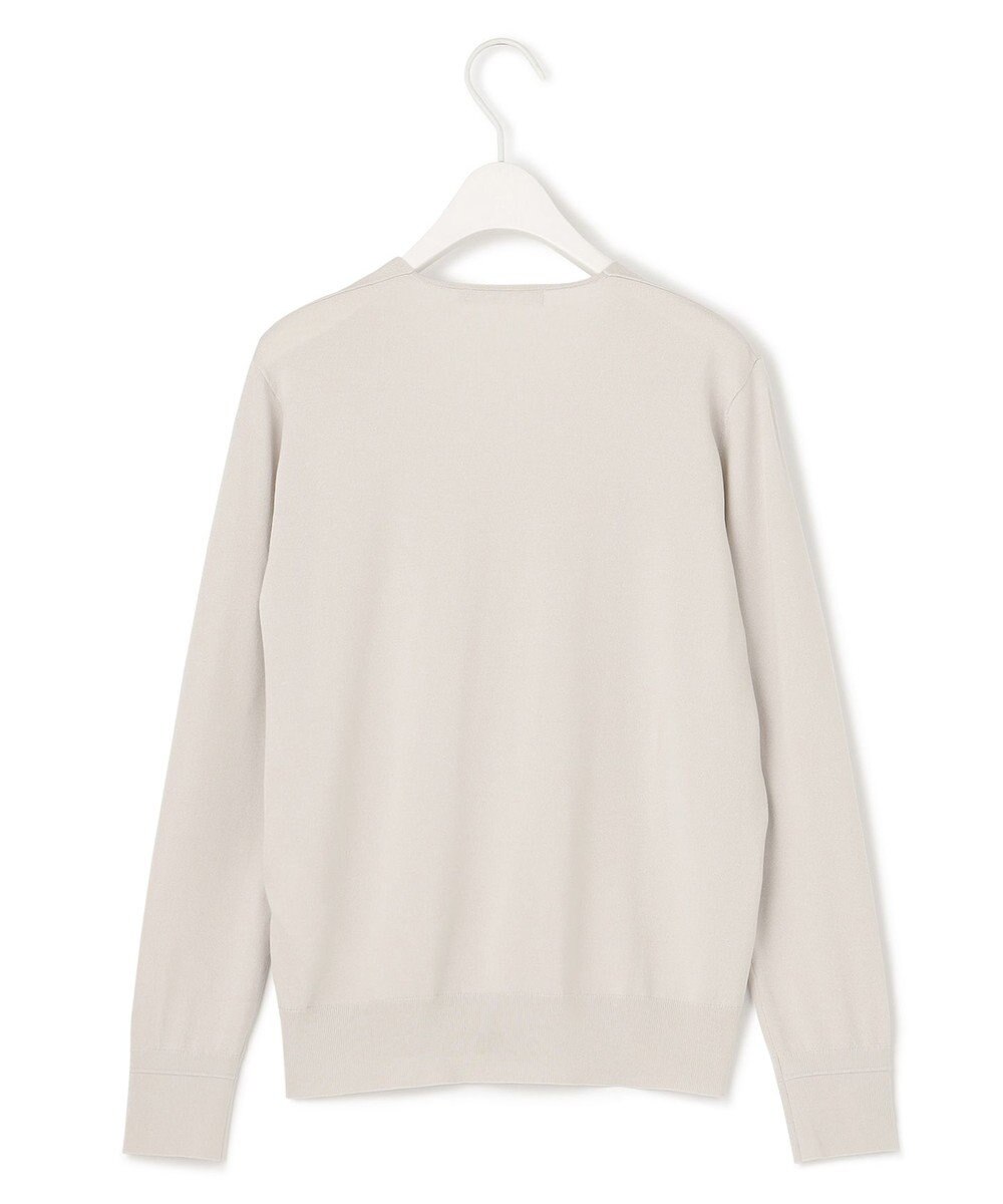 ICB 【WEB限定カラーあり・接触冷感・UVケア・洗える】 シンセティックハイゲージ Vネックプルオーバー 