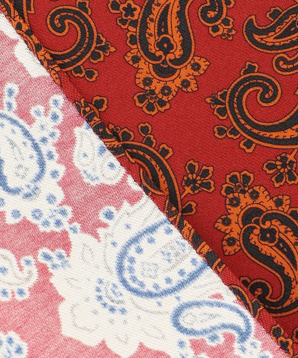 J.PRESS MEN オーバーダイ シルクチーフ 