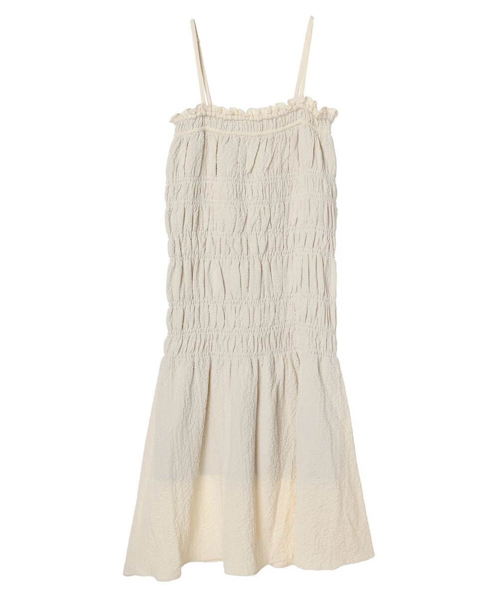 earth music&ecology ２ｗａｙシャーリングキャミワンピース 