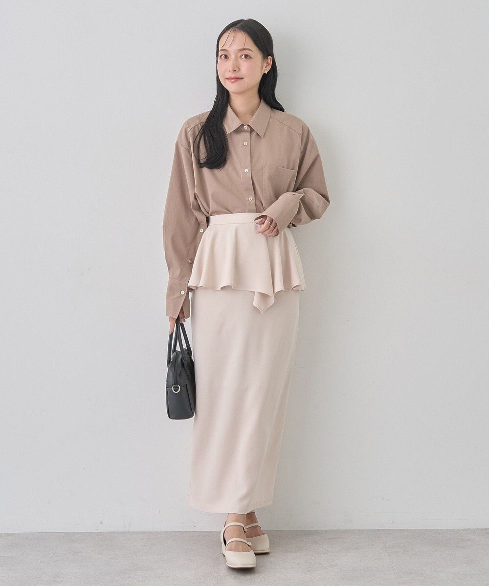 earth music&ecology ２ｗａｙマントスリーブシャツ 