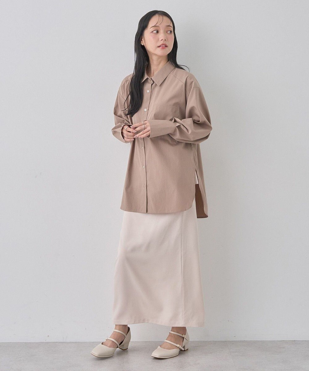 earth music&ecology ２ｗａｙマントスリーブシャツ 