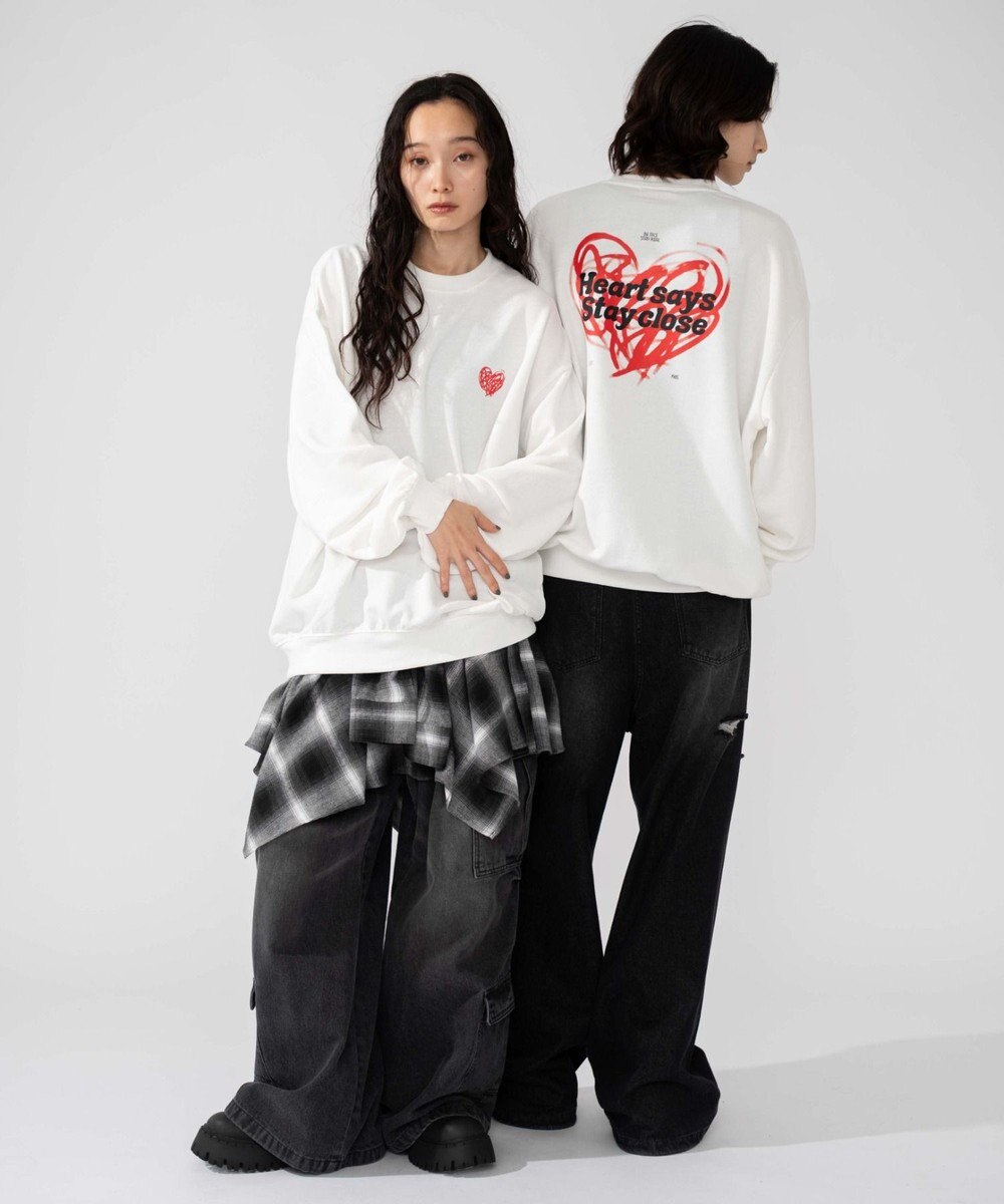 WEGO 【2025年秋冬新作/SMLXLサイズ展開/ユニセックス着用ITEM】アソートグラフィックプルオーバー 