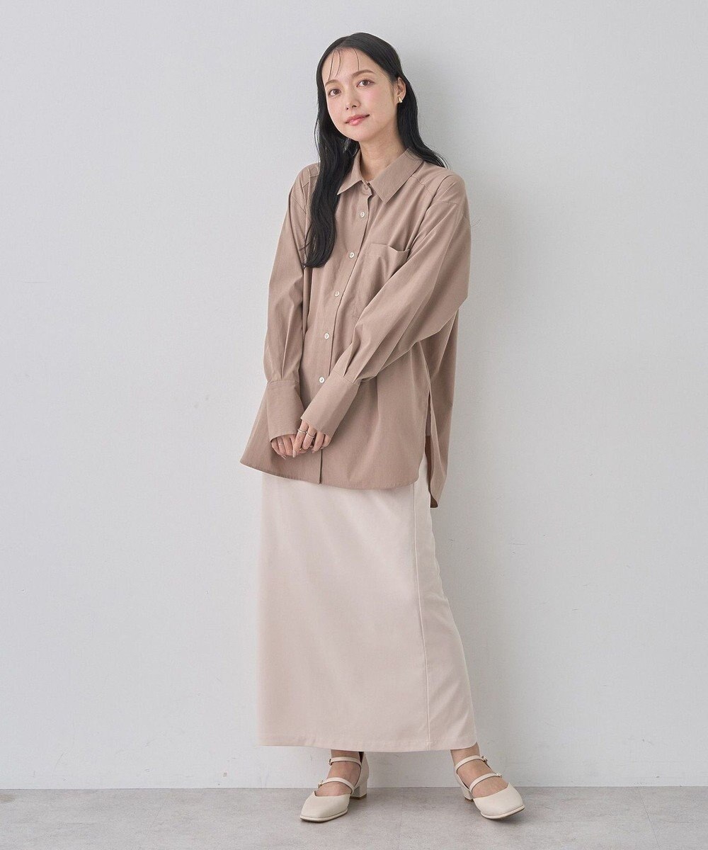 earth music&ecology ２ｗａｙマントスリーブシャツ 