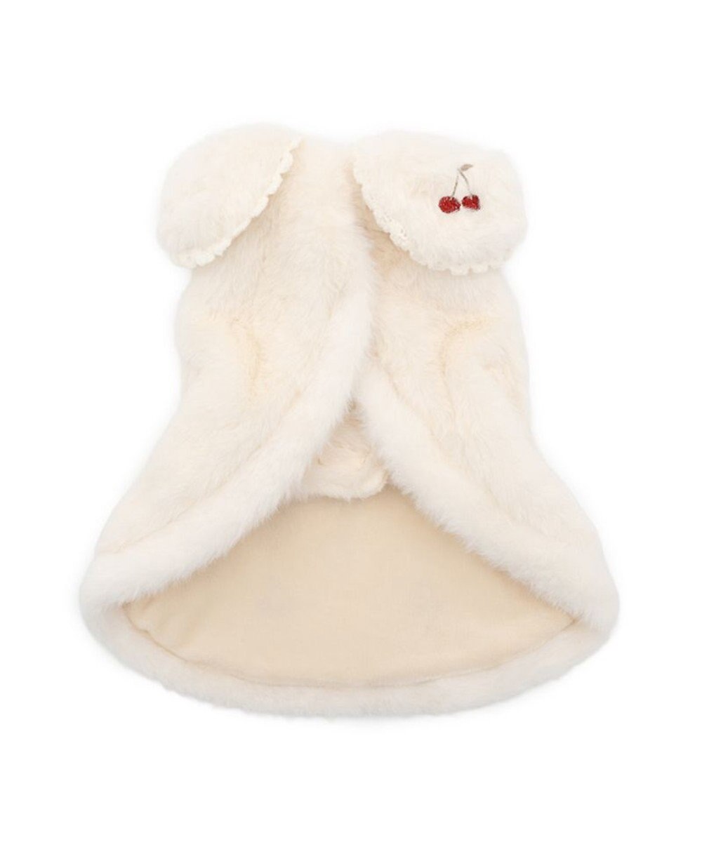 PET PARADISE ペットパラダイス チェリー ポンチョ 《ホワイト 》 中型犬 大型犬 