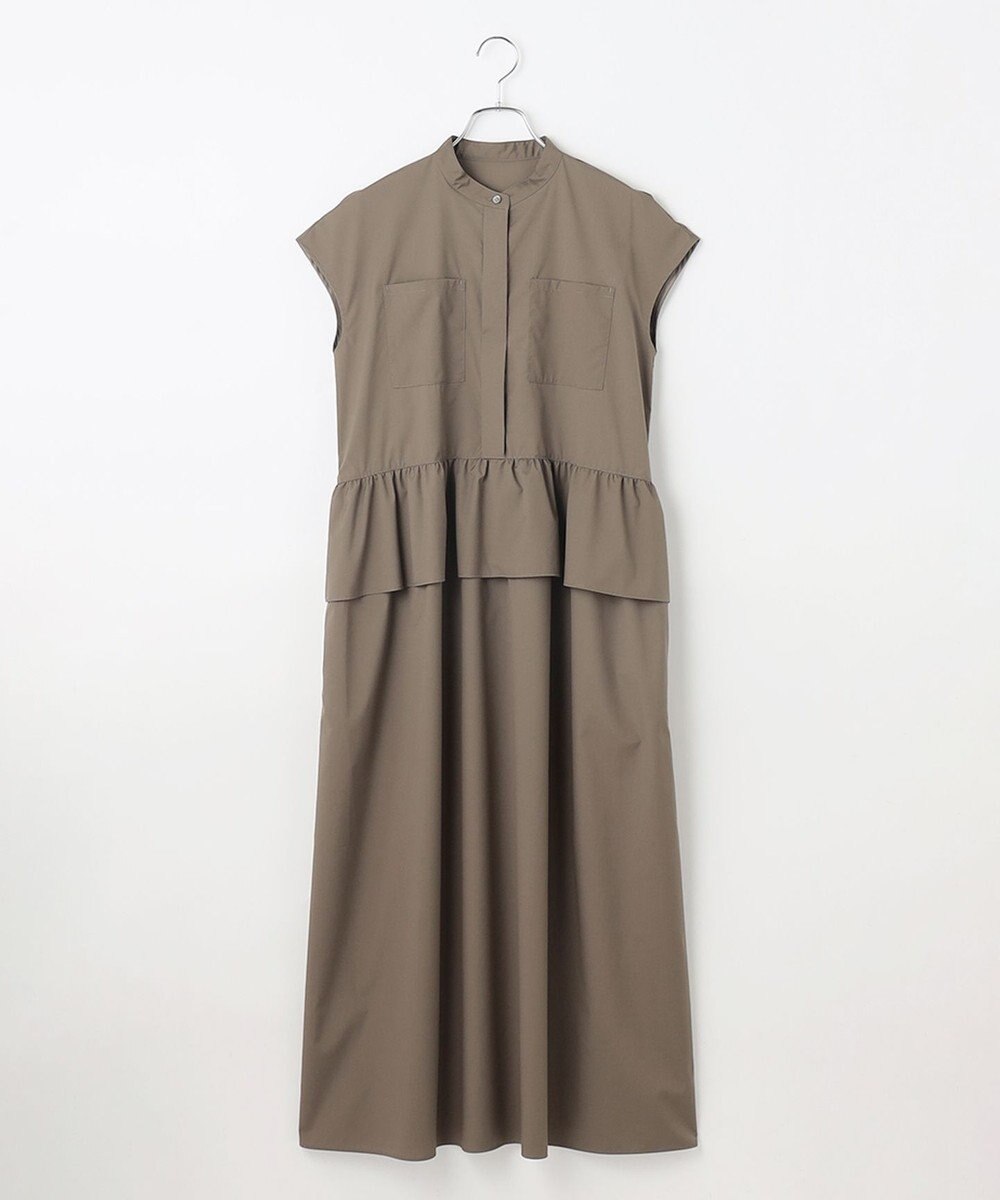 #Newans 【洗える】ラウンドフリルワンピース 