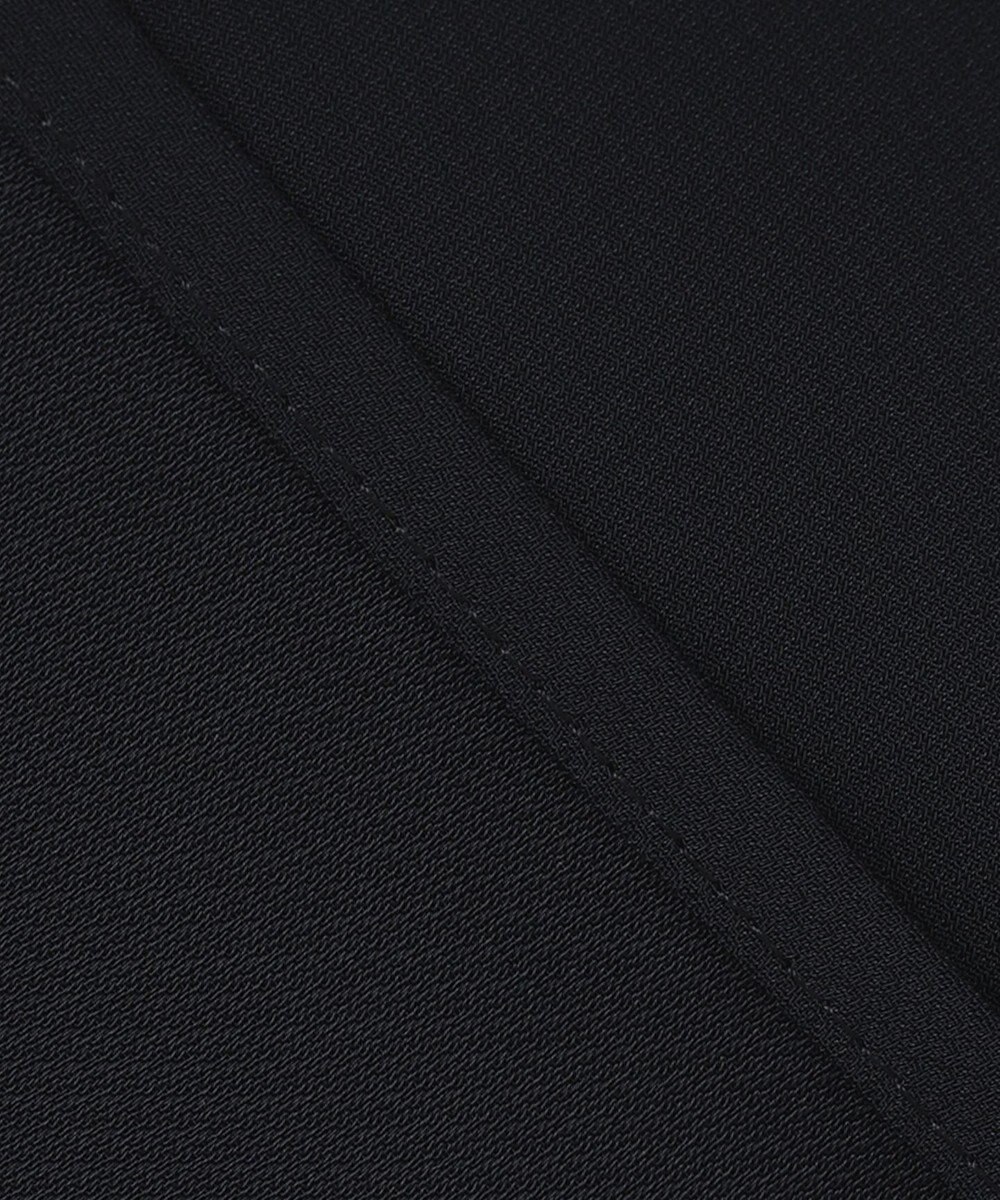 ICB 【洗える】BackSatinAmunzen  ボウタイブラウス 