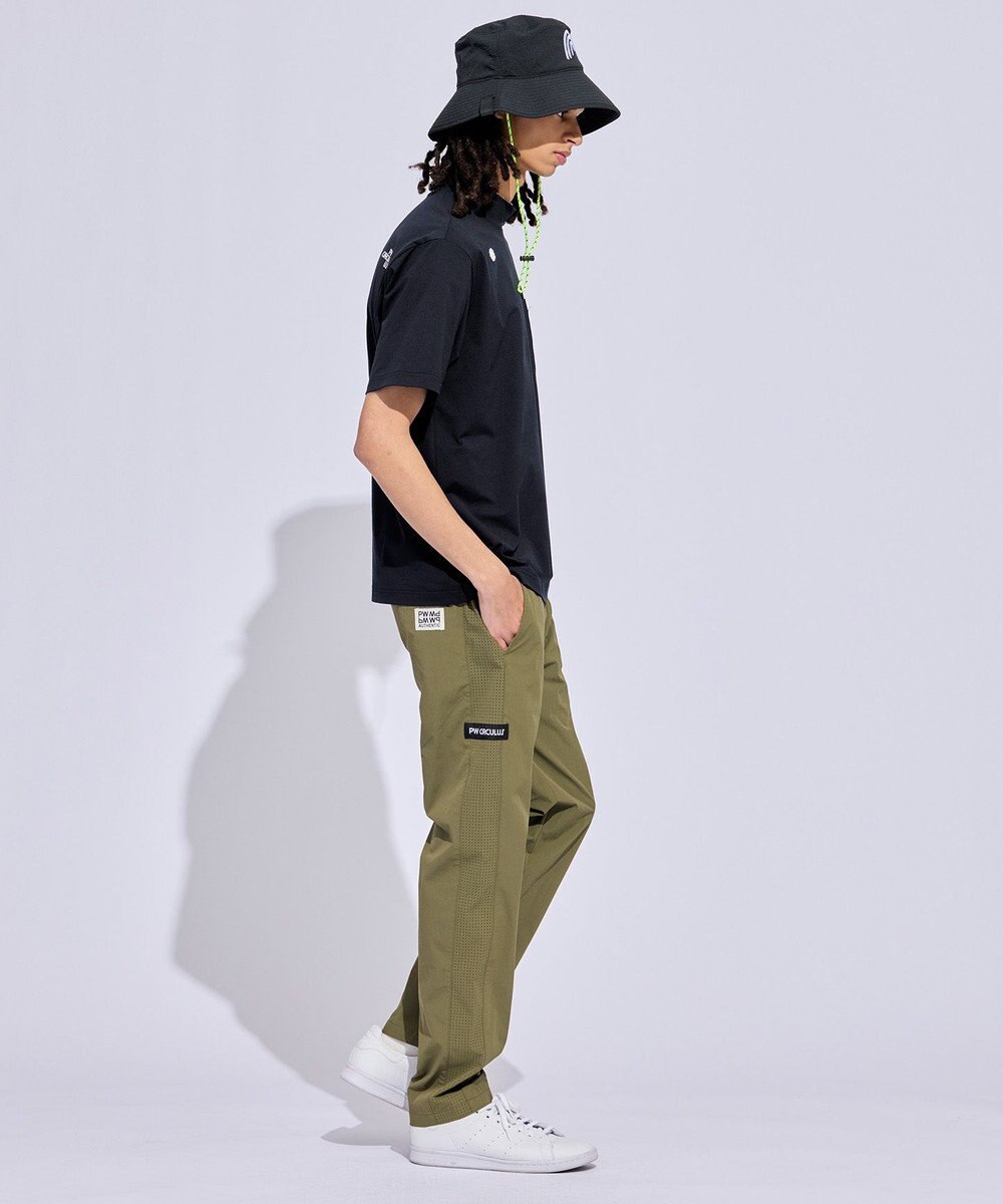 PW CIRCULUS 【MEN】サイドパンチング テーパードパンツ ゴルフ 