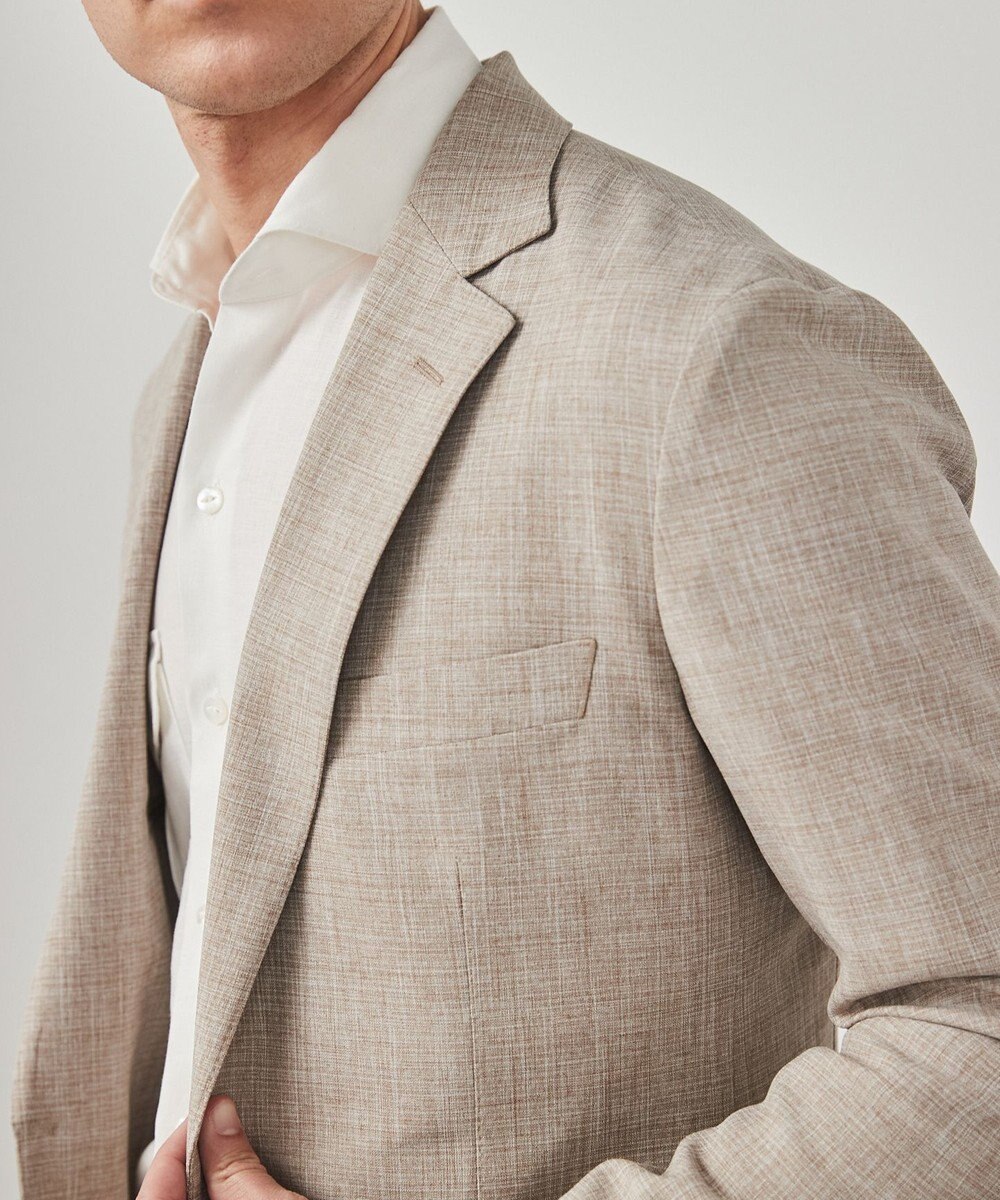 GOTAIRIKU ノルマンディリネン使用【洗える】カッタウェイカラー ソフトリネンシャツ 