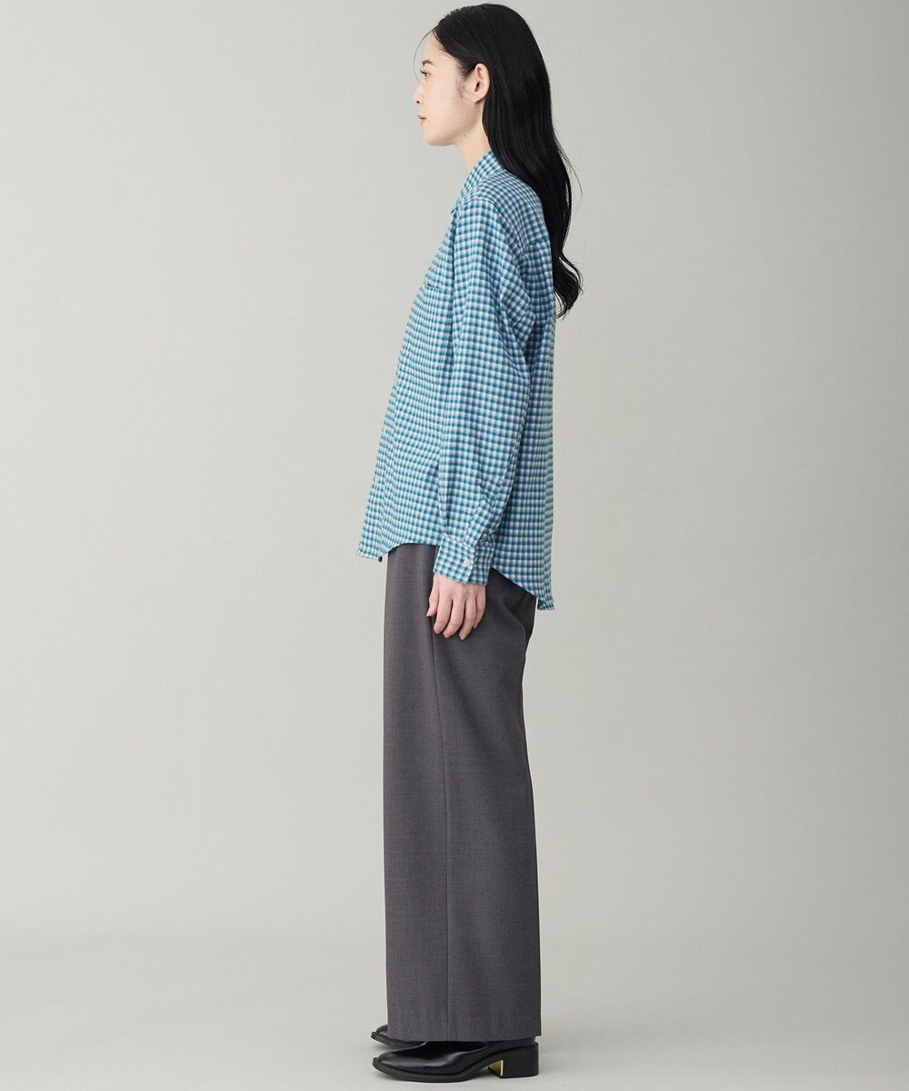 UNFILO MENS 【男女兼用】クリーンチェック ネルシャツ 