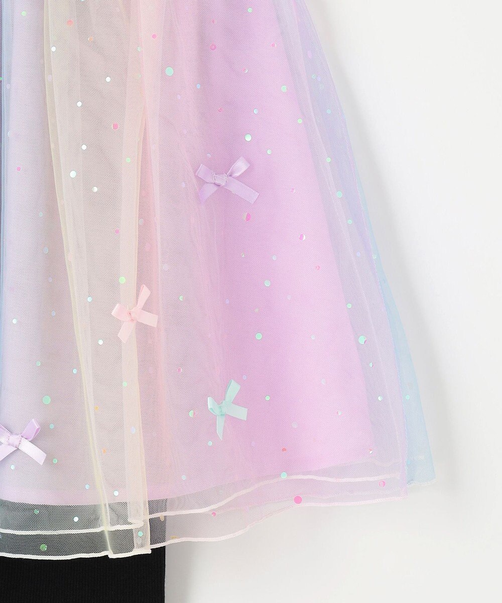 ANY KIDS リボン×ラメチュールスカッツ 