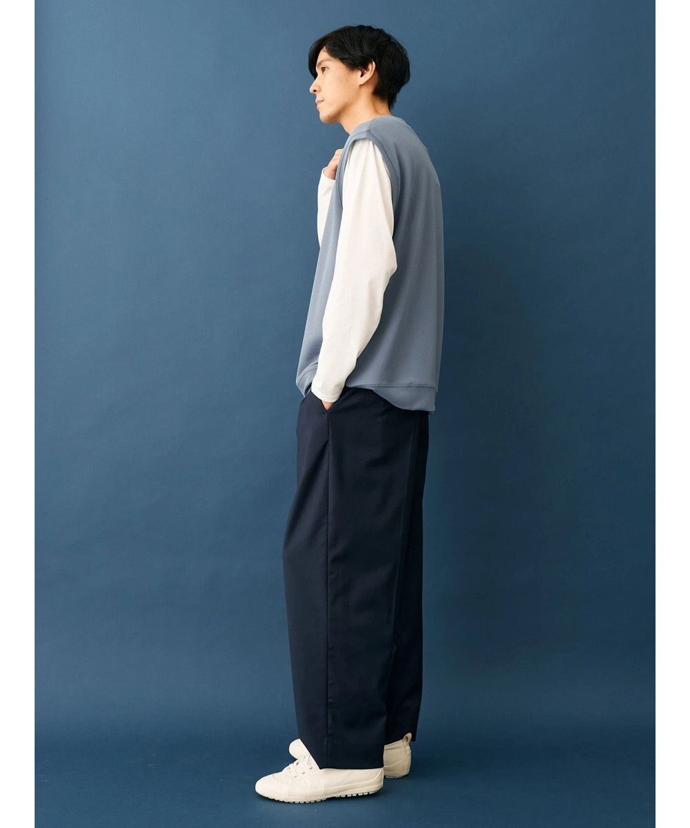 CRAFT STANDARD BOUTIQUE 梨地カットベスト＋Ｌ／Ｓ　ＴＥＥーＳＥＴ 