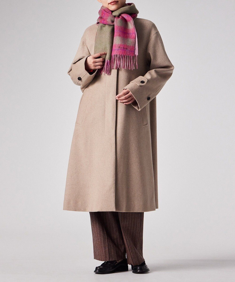 Paul Smith オンブレ リバーシブル チェック マフラー 