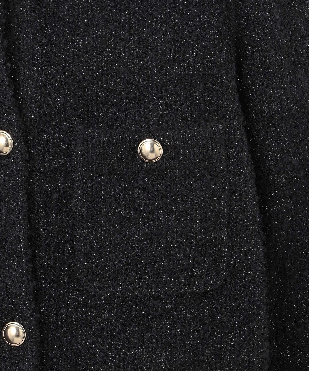 23区 【洗える】ブークレラメニット カーディガン 