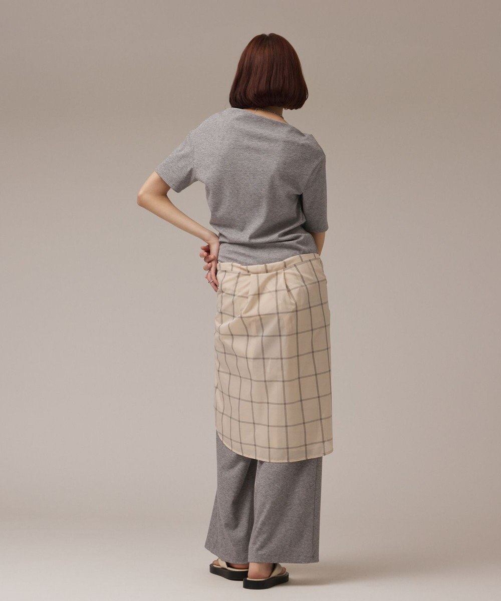 GRACE CONTINENTAL ラメリブジャージパンツ 