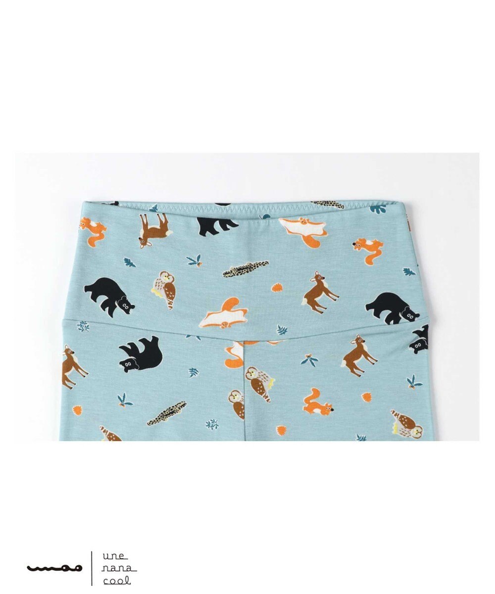 une nana cool MADE WITH 京都市動物園 ハラマキ付レギンス 