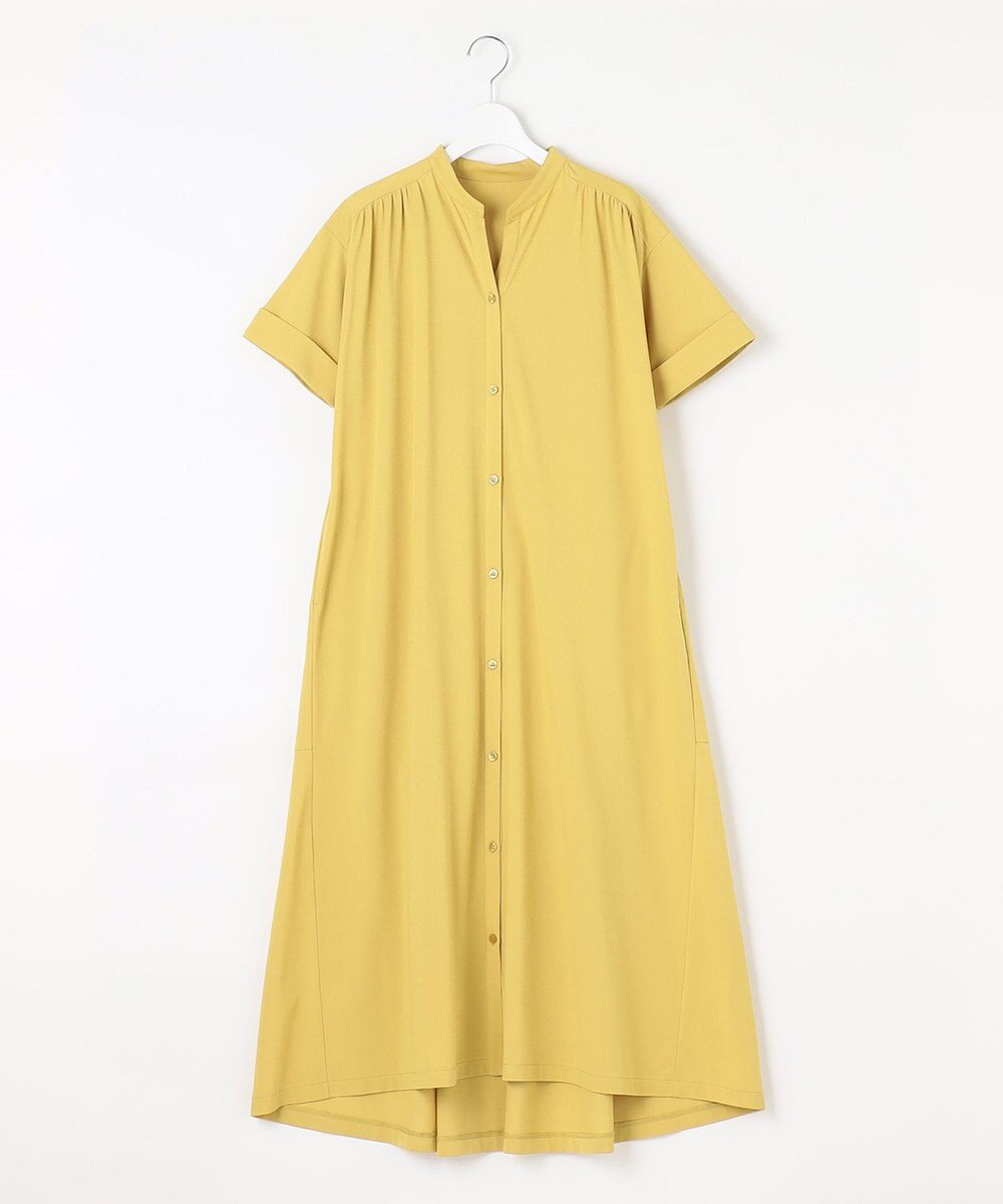 自由区 L 【WEB限定・洗える】ディフォームピケ ワンピース 