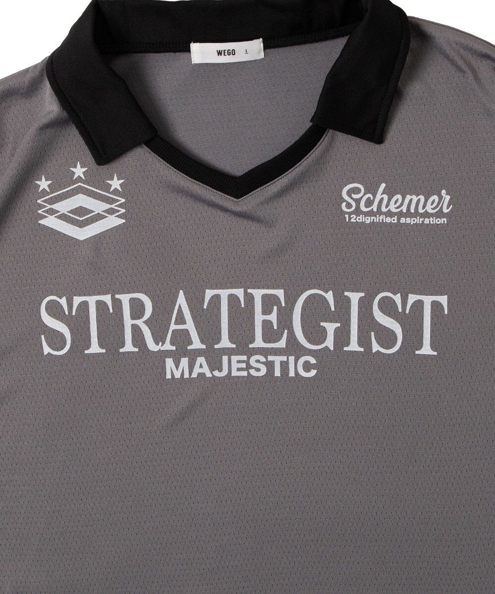 WEGO 【ユニセックス着用ITEM/MLサイズ展開】ドロストゲームシャツプルオーバー 