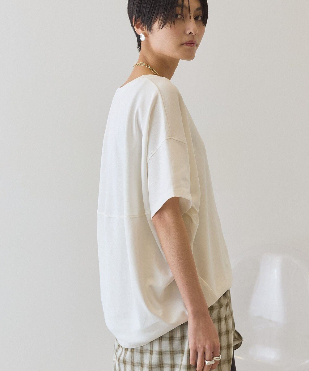 AMERICAN HOLIC 半袖コクーンカットプルオーバー 