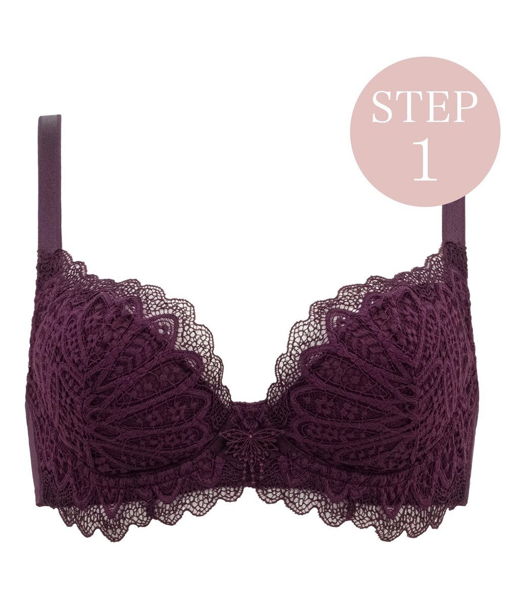 BRADELIS New York 【BRADELIS New York / 育乳補整ブラ・STEP1 集める】ジャスミンステップ1ブラ24A2 