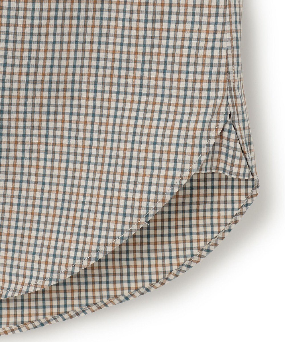 J.PRESS MEN 【WEB限定】ポプリンチェック J刺繍 シャツ/B.D 