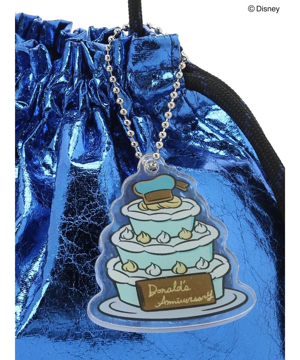 Green Parks ドナルドダック９０ｔｈ／ラメ巾着ポシェット 