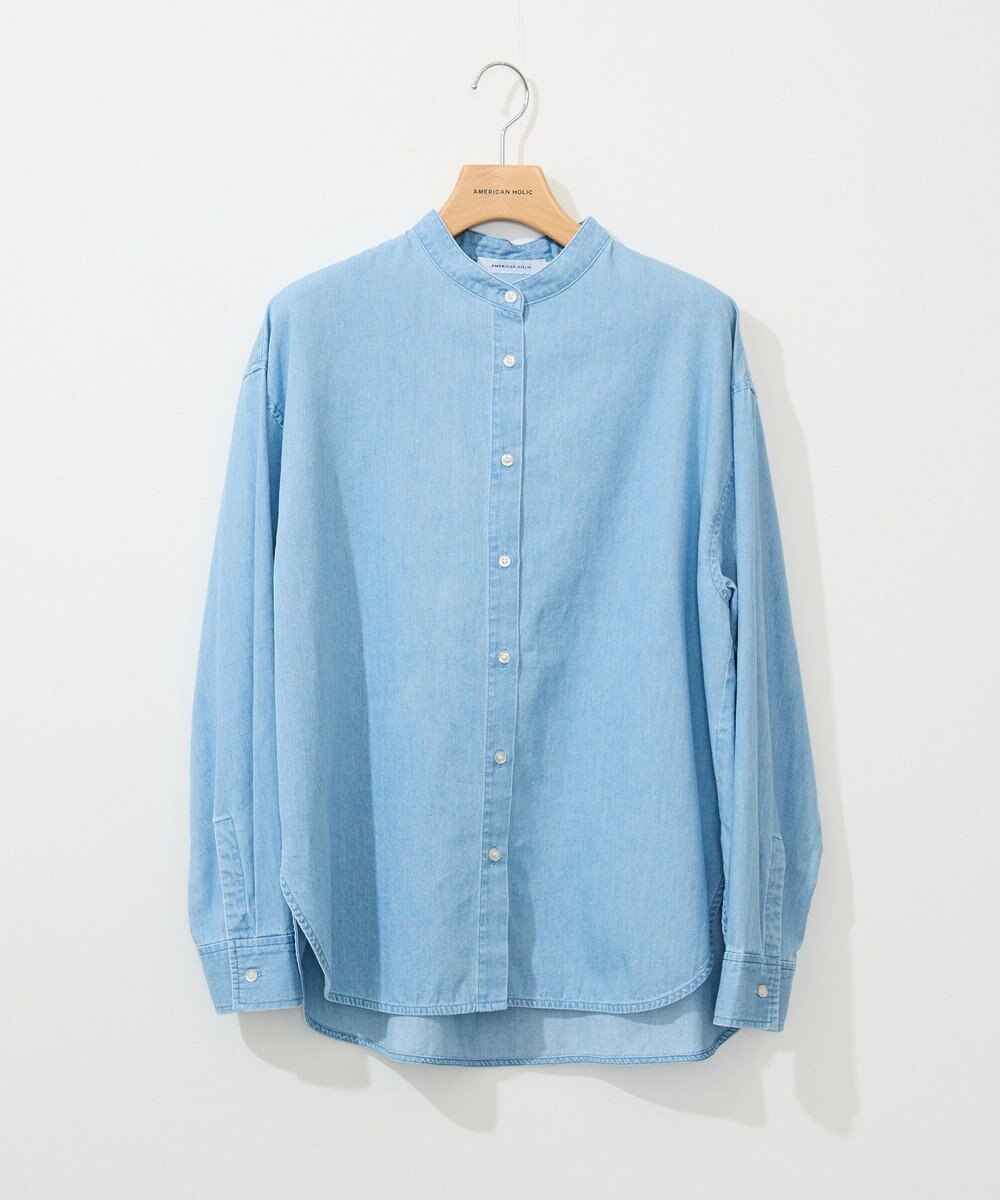 AMERICAN HOLIC スカーフセットデニムシャツ 