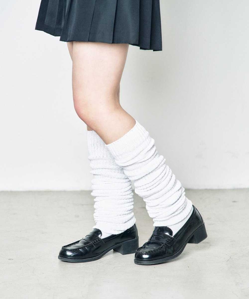 WEGO 【SCHOOLITEM】スーパールーズソックス120cm ホワイト