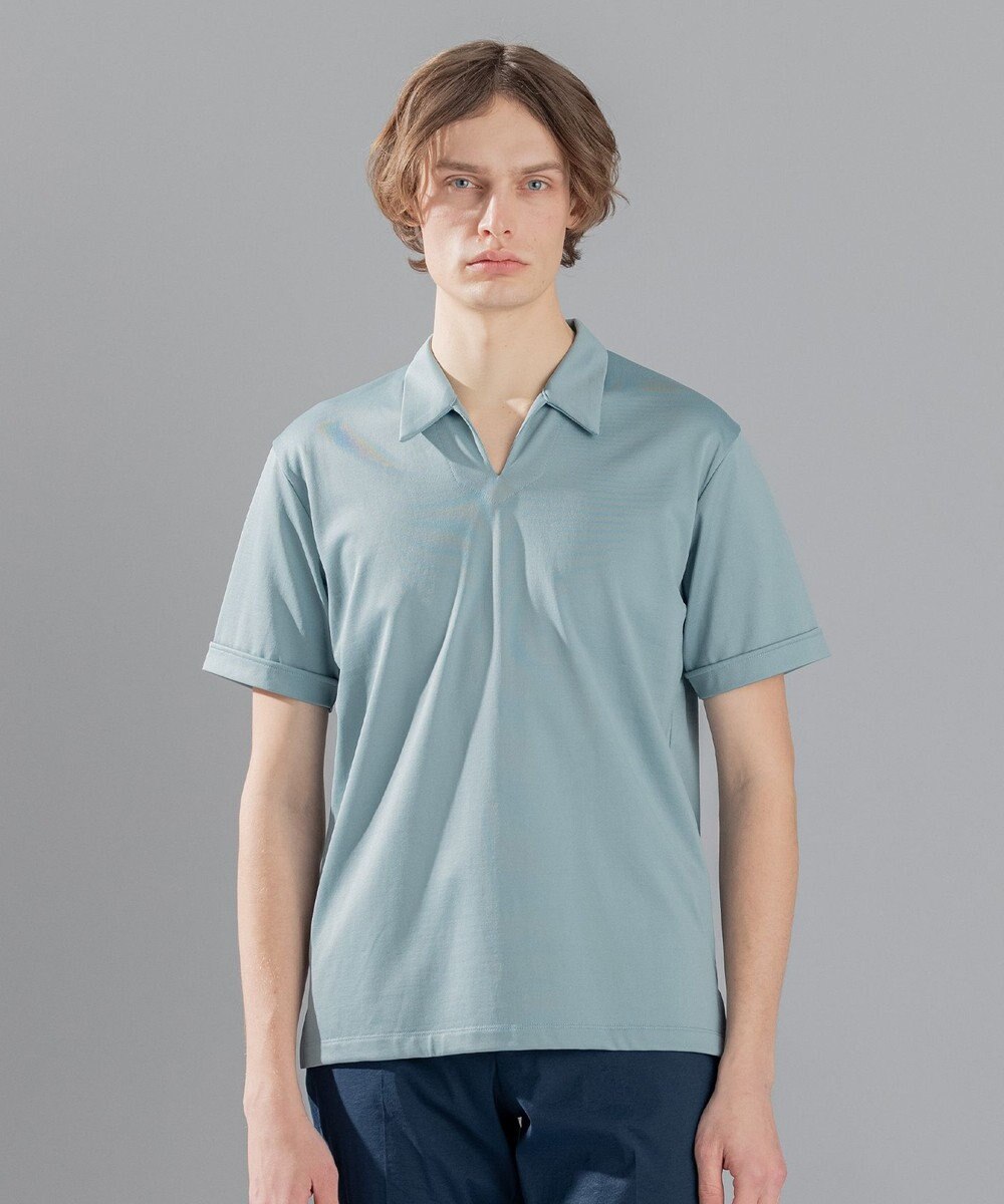 JOSEPH HOMME コットンナイロンテリー　スキッパー 