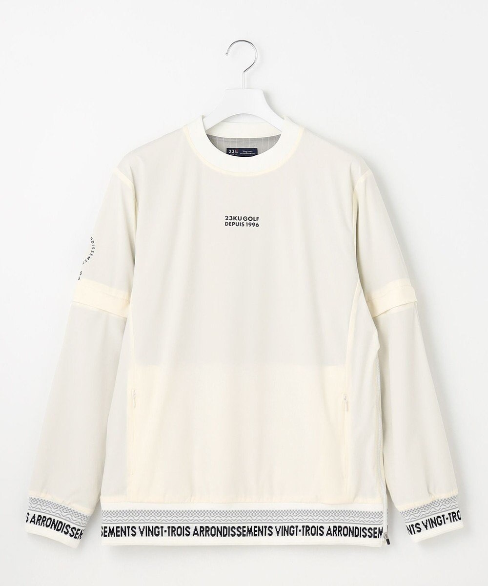 23区GOLF 【MEN】【袖取り外し可】２ＷＡＹプルオーバー 
