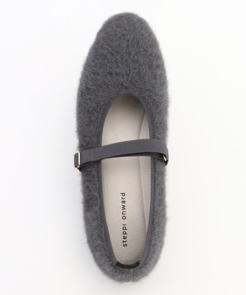 steppi 【VERY掲載 / 洗える / 撥水】ラウンドファー パンプス 