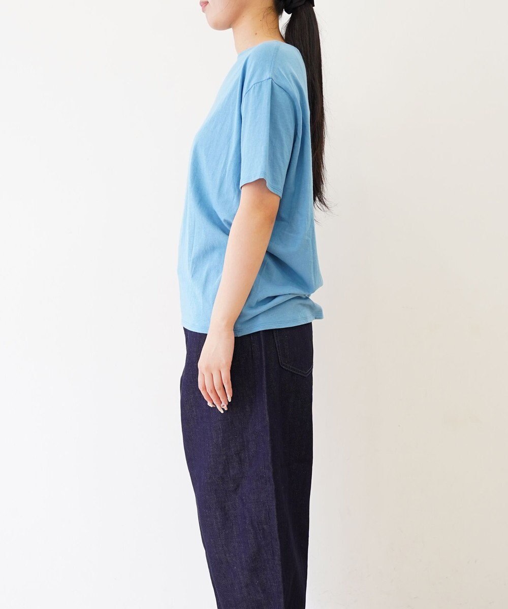 TOQUE 〈大草直子さんアドバイザー〉 【天然素材】タンギス コットン天竺半袖Tシャツ 