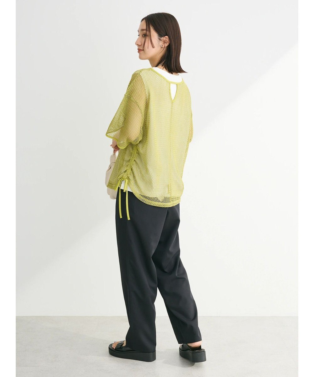 Green Parks ＳＥＴ２点　メッシュ＋ノースリーブロゴプルオーバー 