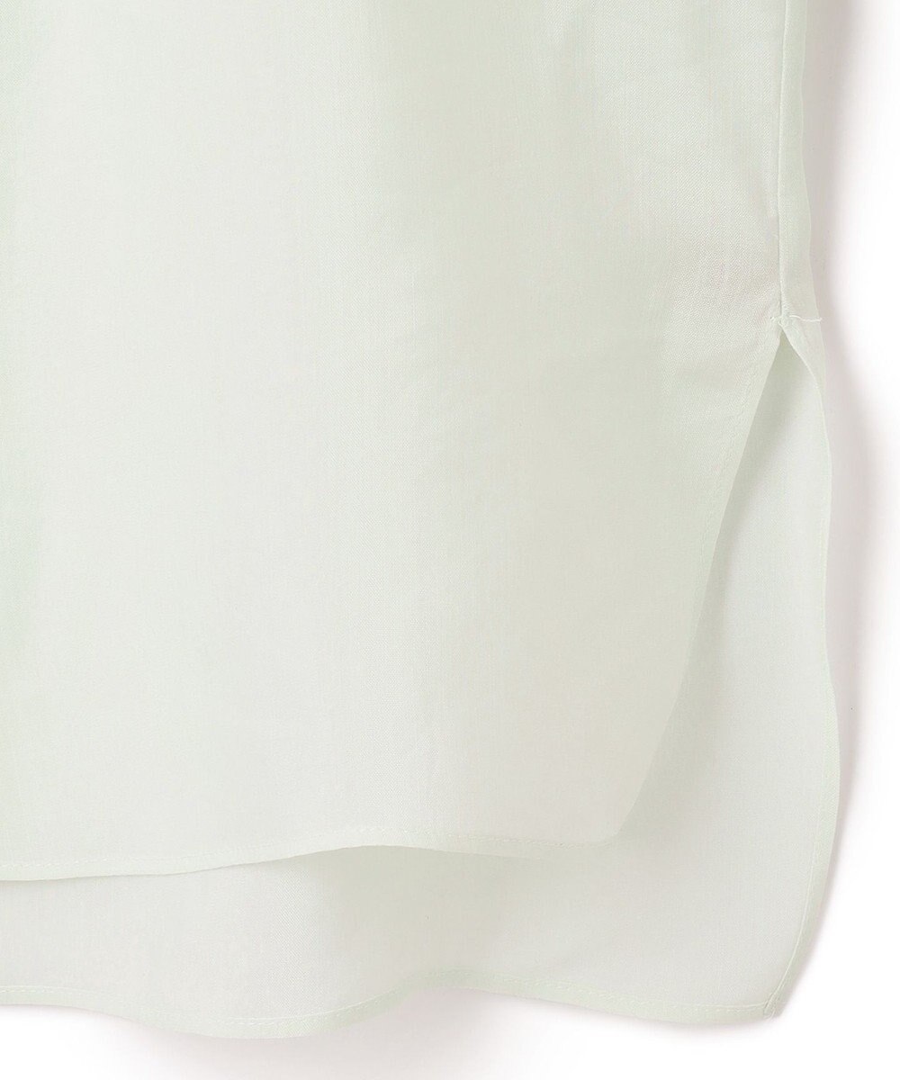 BEIGE， PAULINE / レザーコンビブラウス 