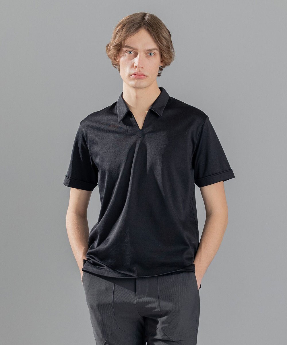 JOSEPH HOMME コットンナイロンテリー　スキッパー 