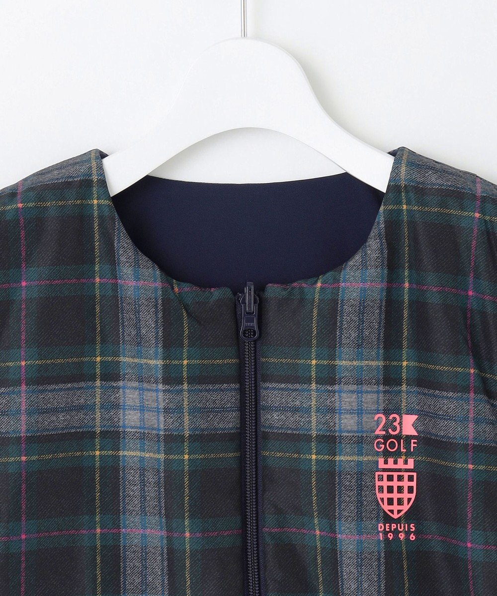 23区GOLF 【WOMEN】マルチウェイ ブルゾン＆リバーシブルベスト セットアイテム　気温の変化に対応 