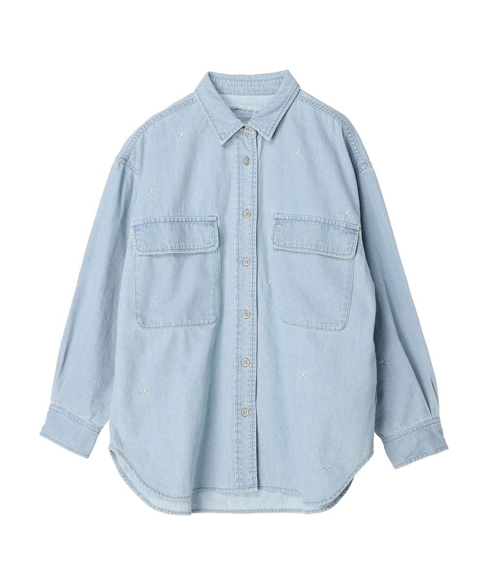 AMERICAN HOLIC ７周年刺繍デニムシャツ 