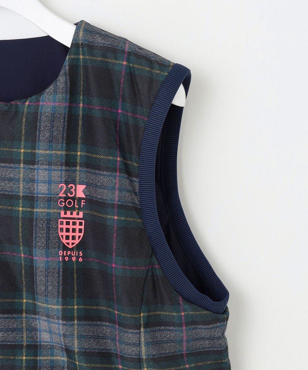 23区GOLF 【WOMEN】マルチウェイ ブルゾン＆リバーシブルベスト セットアイテム　気温の変化に対応 