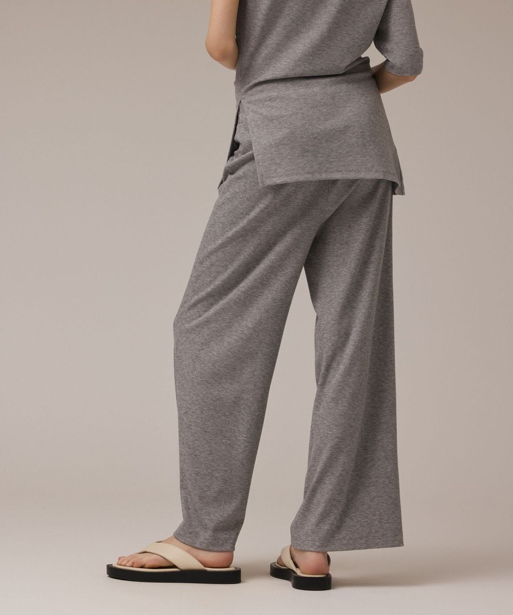 GRACE CONTINENTAL ラメリブジャージパンツ 