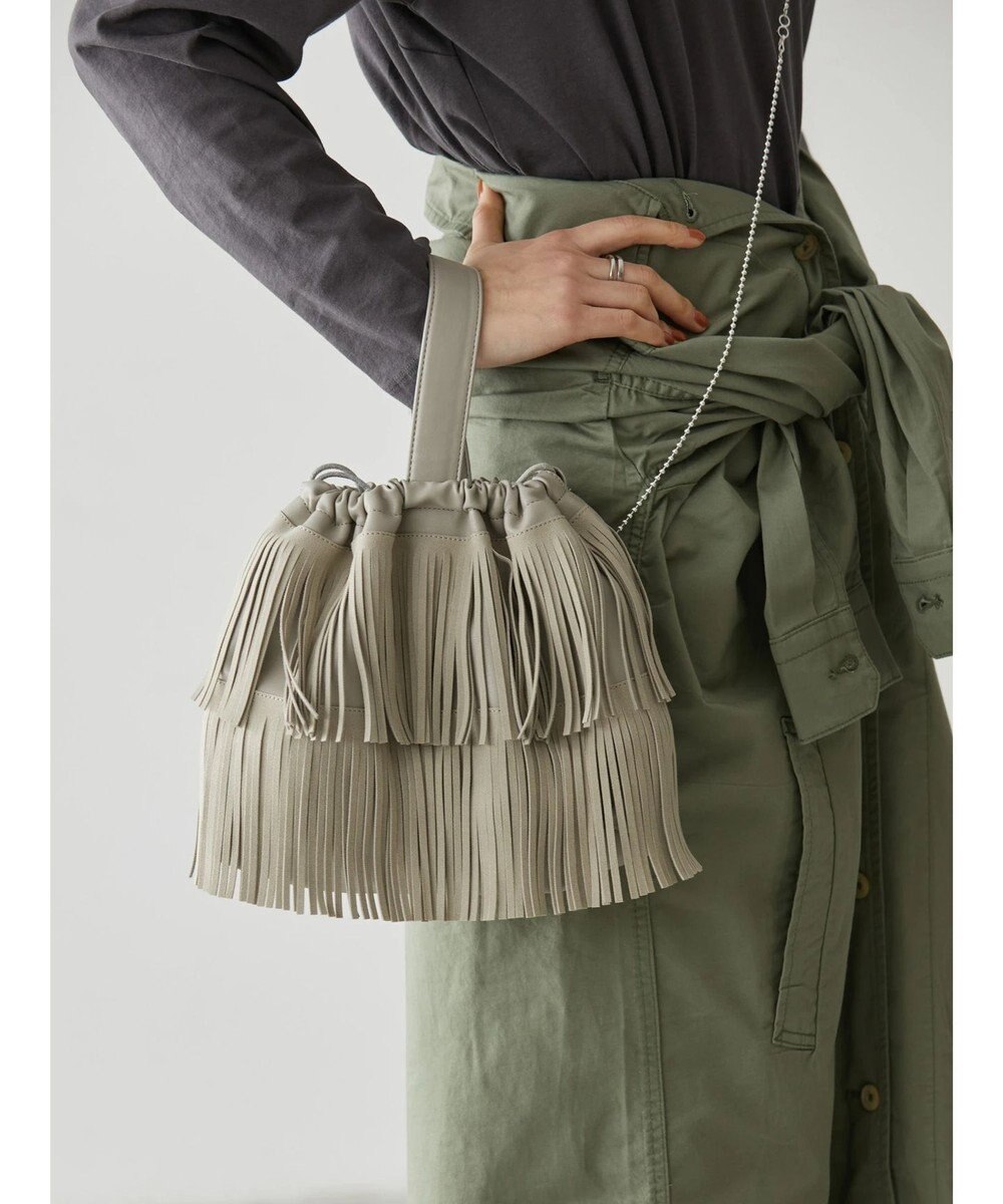 フリンジ2way巾着バッグ American Holic ファッション通販 公式通販 オンワード クローゼット フリンジ2way巾着バッグ American Holic ファッション通販 公式通販 オンワード クローゼット