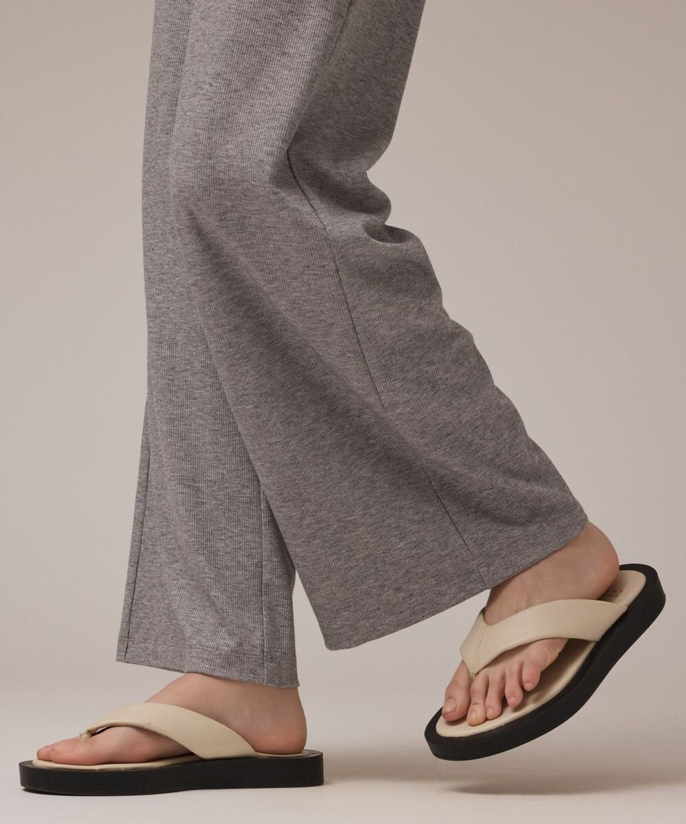 GRACE CONTINENTAL ラメリブジャージパンツ 